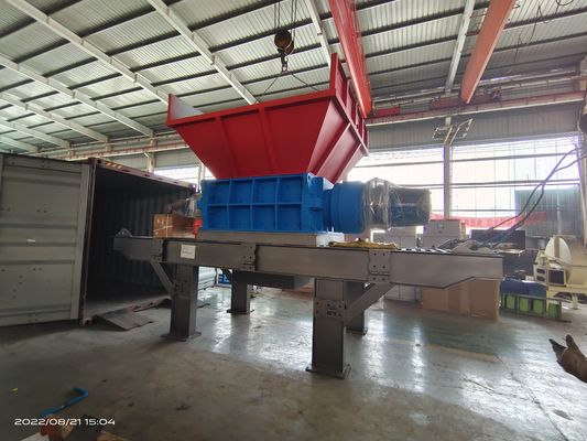 8000 кг отходов Картонный шредер Промышленный бумажный шредер Машина