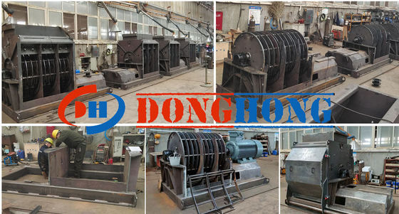 Многофункциональная дробильная машина с большой мощностью молотка и импортный подшипник
