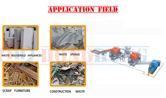 Строительные материалы Магазины бумажная целлюлоза дробилка для бумажной фабрики отходы SRF альтернативное топливо линия
