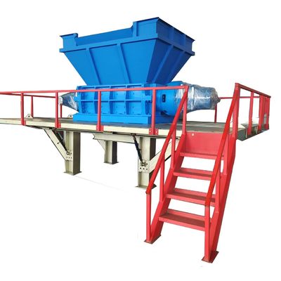 8000кг вес металлоломки из нержавеющей стали с конвейерной дробилкой