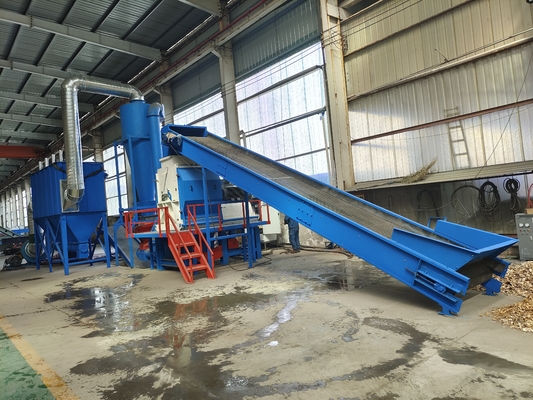 Отходы из пластмассы переработка деревянная дробилка Shredder OCC Газета Картонная линия производства