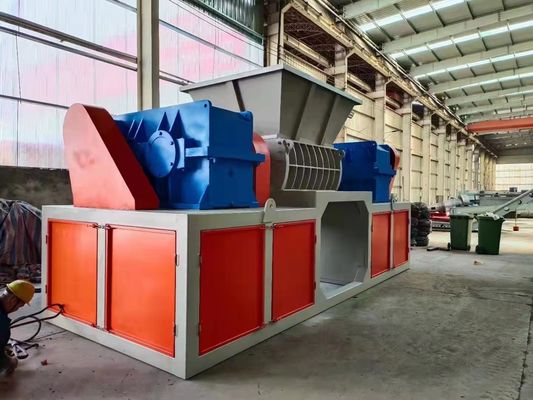 Алюминиевый материал обрабатываемый шредер для бытовых отходов Кокосовые раковины и солома