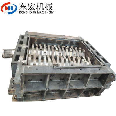 90KW дерево/металл/резина/пластмасса/картон Shredder Machine с камерной коробкой ножа лезвие