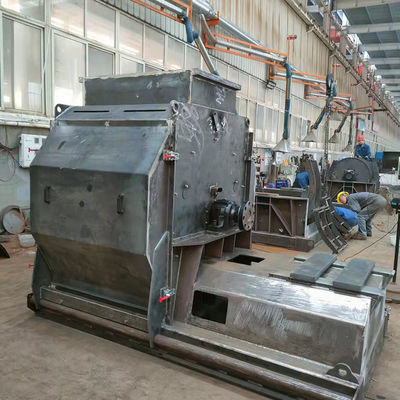 Разбивка биомассы Молотная мельница Разбиватель камней с простой процедурой и запасными частями 6000 кг