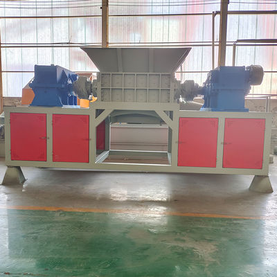 Двойная вальная дробилка для промышленного металлолома для высокобезопасной переработки алюминия