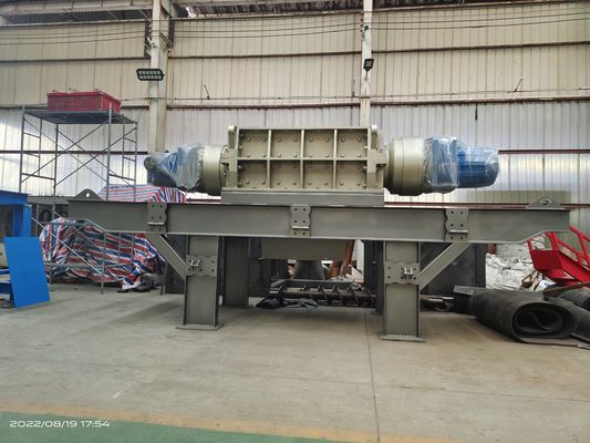 8000кг. масса Четырехосная промышленная дробилка отходов бумаги для магазинов строительных материалов