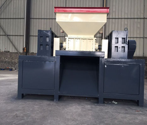 Углеродистая сталь двойная ось пластмассовая тканеная мешка для измельчения отходов рыболовных сетей и пленочных труб