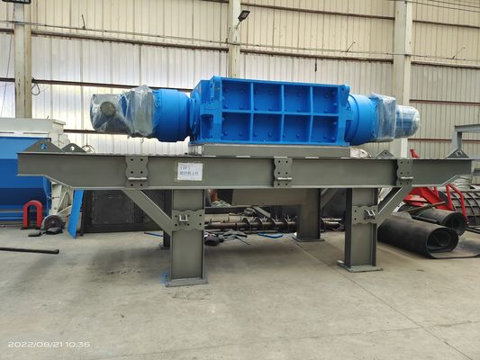 Мощный 110 кВт двухосный шредер для многофункциональных бытовых отходов