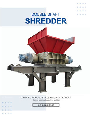 110 кВт Вертикальный вал для измельчения обломков мебели и повседневных нужд