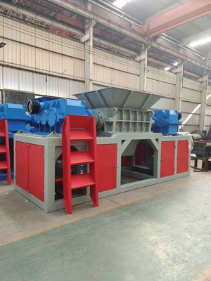 Устойчивое функционирование двухосевой шредер для обработки крупного одноосевого автомобильного шинного лома